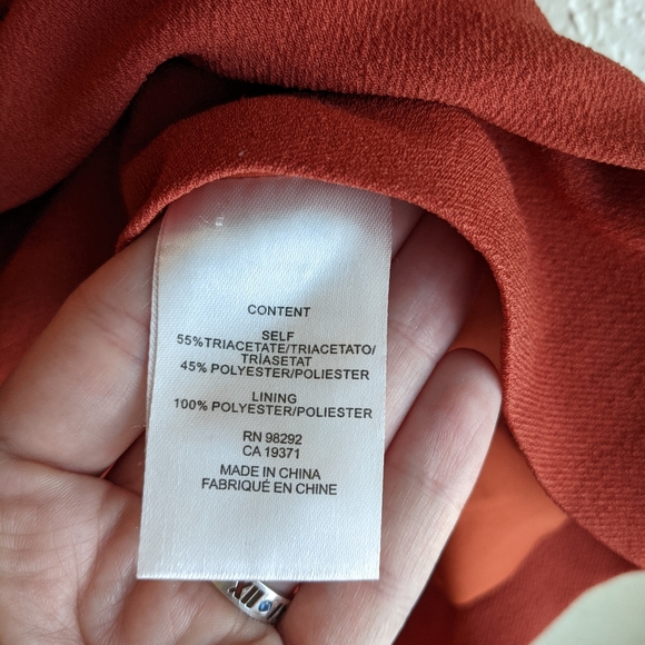 SOLD Tibi Savanna' V-Neck Crepe Sheath Dress - Picture 8 of 11